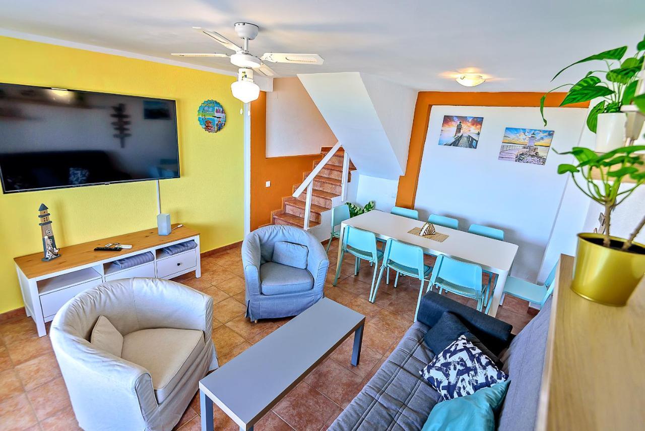 Ocean Sunset Beachfront House With Terraces Ел Пуерто де Санта Мария Екстериор снимка