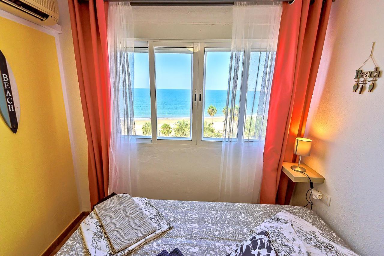 Ocean Sunset Beachfront House With Terraces Ел Пуерто де Санта Мария Екстериор снимка
