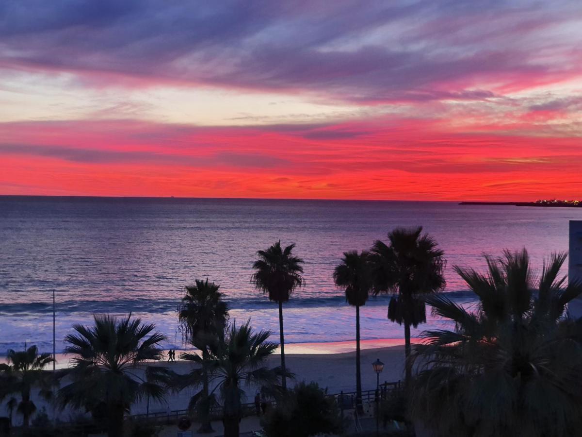 Ocean Sunset Beachfront House With Terraces Ел Пуерто де Санта Мария Екстериор снимка